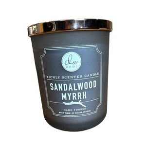DW Home Sandalwood Myrrh Hand-Poured Richly Scented Candle, 15 Oz